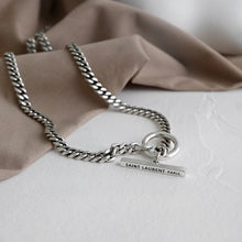 Charger l&#39;image dans la galerie, Chain Sterling 925 Silver CURB Necklace 4mm
