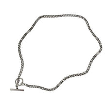 Charger l&#39;image dans la galerie, Chain Sterling 925 Silver CURB Necklace 4mm
