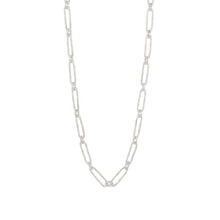 Charger l&#39;image dans la galerie, Sterling 925 Silver OVAL Link Necklace 5mm
