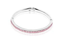 Charger l&#39;image dans la galerie, Stainless Steel Bracelet made with Crystal from SWAROVSKI®-Rose
