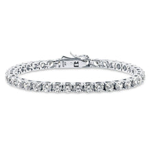 Charger l&#39;image dans la galerie, 925 Silver Tennis Bracelet with AAA-Zircon
