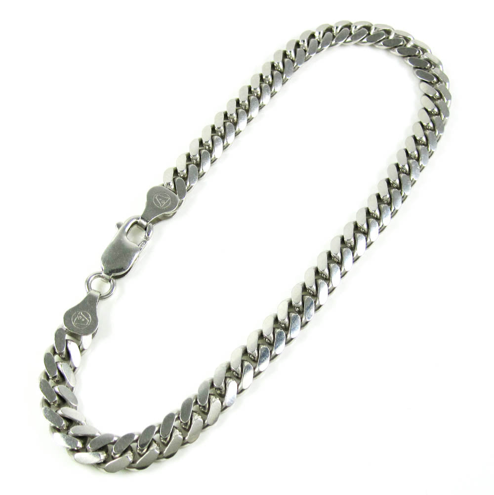 Sterling Silver 6.0 mm Miami cuban Bracelet