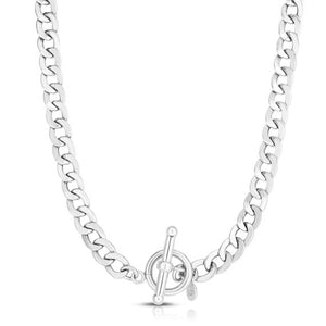 Chain Sterling 925 Silver CURB Necklace 4mm