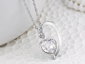 Stainless Steel  Pendant Made with Crystal from SWAROVSKI®-Crystal