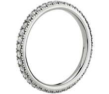 Load image into Gallery viewer, Pavé Diamond Eternity Ringin 14k White Gold (1/2 ct. tw.)
