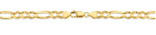 Load image into Gallery viewer, 10K Yellow Gold Figaro Bracelet 5.5 mm
