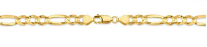 10K Yellow Gold Figaro Bracelet 5.5 mm