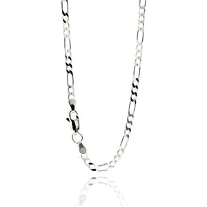 Sterling Silver 3 mm Figaro Chain