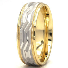 Load image into Gallery viewer, Gold wedding Bands Comfort-Fit
