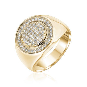 Diamond Rings in Yellow Gold 0.50 CTW.