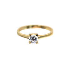 Charger l&#39;image dans la galerie, Women&#39;s Rings in Yellow 10K Gold Solitaire
