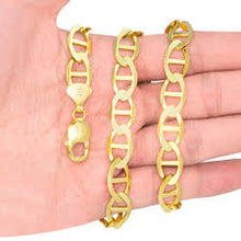 Charger l&#39;image dans la galerie, 10K Yellow Gold MARINER Chain 10.5mm
