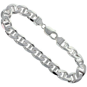 Sterling Silver 10 mm Mariner Chain