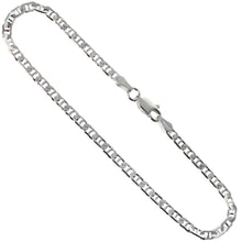 Charger l&#39;image dans la galerie, Sterling Silver 3 mm Mariner Chain
