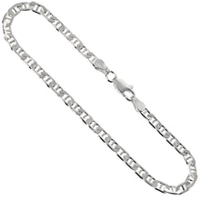 Charger l&#39;image dans la galerie, Sterling Silver 4 mm Mariner Chain
