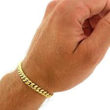 Load image into Gallery viewer, 10K Yellow Gold Solid Miami Cuban Bracelet 5.0mm
