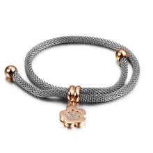 Charger l&#39;image dans la galerie, Fancy Stainless steel CLOVER LEAF Bracelet
