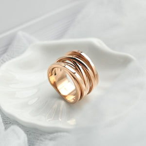 RING ROSE INTERTWINED STATEMENT