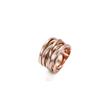 Charger l&#39;image dans la galerie, RING ROSE INTERTWINED STATEMENT
