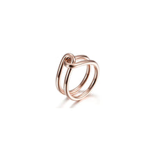 Charger l&#39;image dans la galerie, ROSE GOLD LOVE KNOT RING
