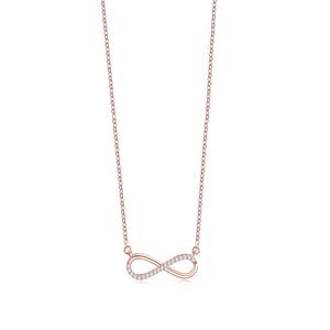 INFINITY CZ NECKLACE