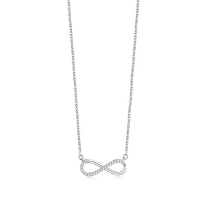 INFINITY CZ NECKLACE