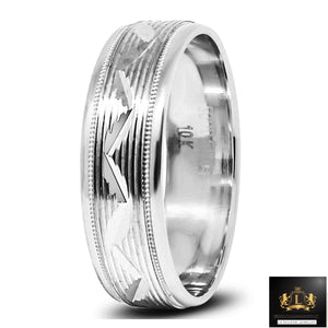 Gold wedding Bands Comfort-Fit