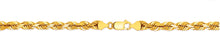 Charger l&#39;image dans la galerie, 10k Gold 1.5mm Diamond Cut Rope Bracelet
