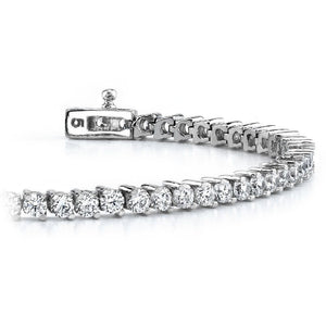 Diamond Bracelet Illusion  In White Gold (1.50 Ctw)