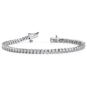 Diamond Bracelet Illusion  In White Gold (1.50 Ctw)