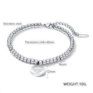 Fancy Stainless steel LOVE Bracelet