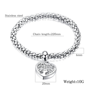 Fancy Stainless steel HEART Bracelet