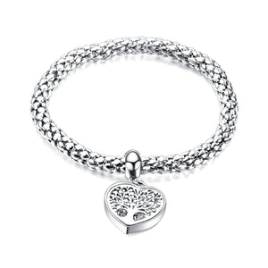 Fancy Stainless steel HEART Bracelet