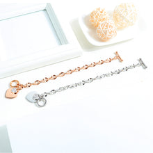 Charger l&#39;image dans la galerie, Fancy Stainless steel HEART Bracelet
