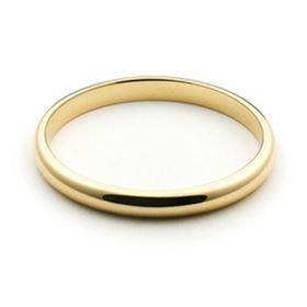 Gold wedding Bands Yellow-2MM