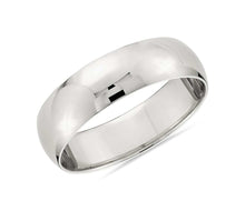 Charger l&#39;image dans la galerie, Gold wedding Bands White-6MM
