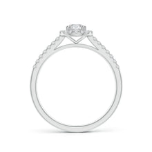 Charger l&#39;image dans la galerie, Round Diamond Halo Engagement Ring
