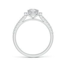 Charger l&#39;image dans la galerie, Round Diamond Halo Engagement Ring
