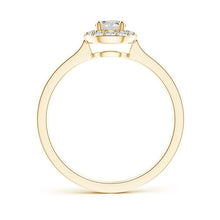 Charger l&#39;image dans la galerie, Round Diamond Halo Engagement Ring
