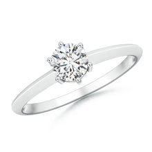 Load image into Gallery viewer, Diamond Solitaire Engagement Ring
