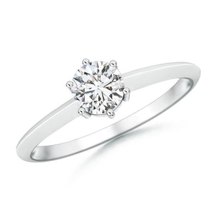 Diamond Solitaire Engagement Ring