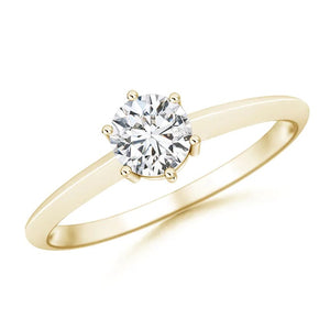 Diamond Solitaire Engagement Ring