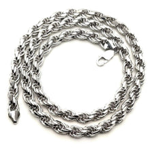 Charger l&#39;image dans la galerie, Sterling Silver 5mm Rope Chain
